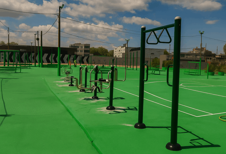 mobiliario urbano para parques